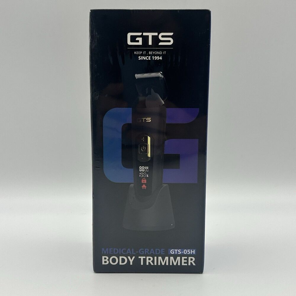 GTS Pro Body Hair Trimmer GTS-05H Waterproof Electric Clipper Grooming Kit
